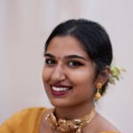 portrait beautiful woman wearing traditional sari garment